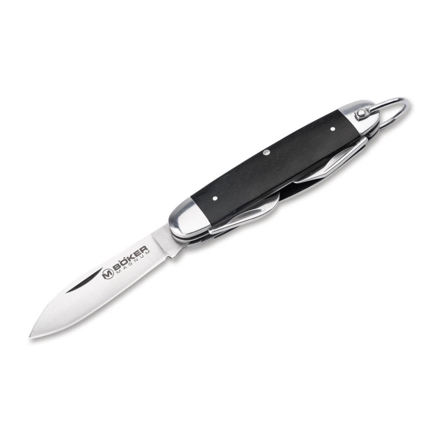 Böker - Couteau de poche multifonction Magnum Classique Pocket Steel 16 cm/4 fonctions palissandre