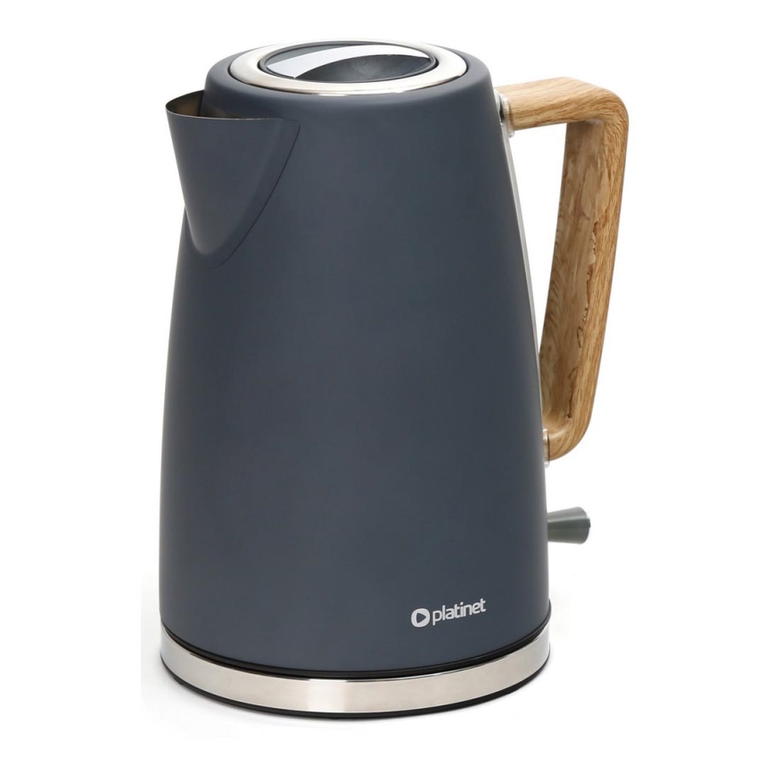 Bollitore 1,7 l 2400W/230V acciaio inox/grigio