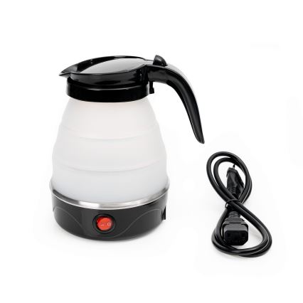 Bollitore pieghevole 0,6l 600W/230V nero