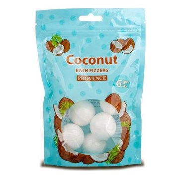 Bomba da bagno PROVENCE 6 pz cocco