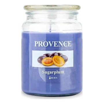 Bougie parfumée SUGARPLUM 510 g — 85–95 heures de combustion.