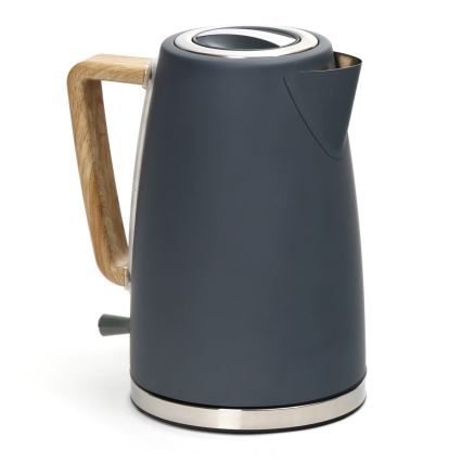 Bouilloire 1,7 l 2400W/230V inoxydable acier/grise