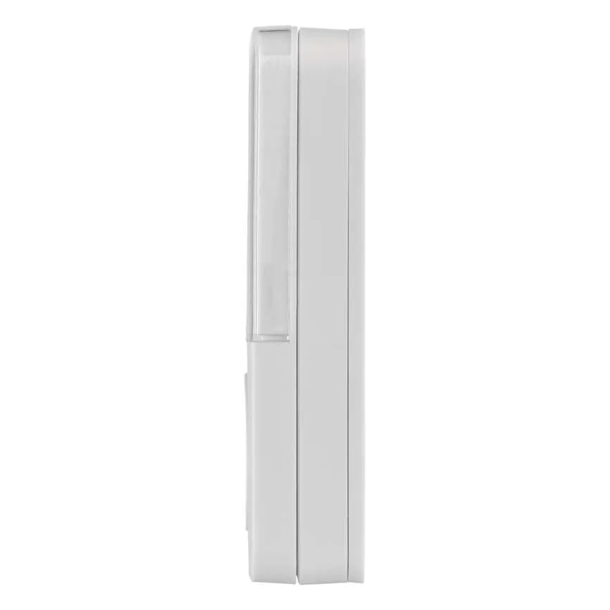 Bouton sans fil pour sonnette, alimenté par 1x CR2032, blanc