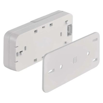 Bouton sans fil pour sonnette, alimenté par 1x CR2032, blanc