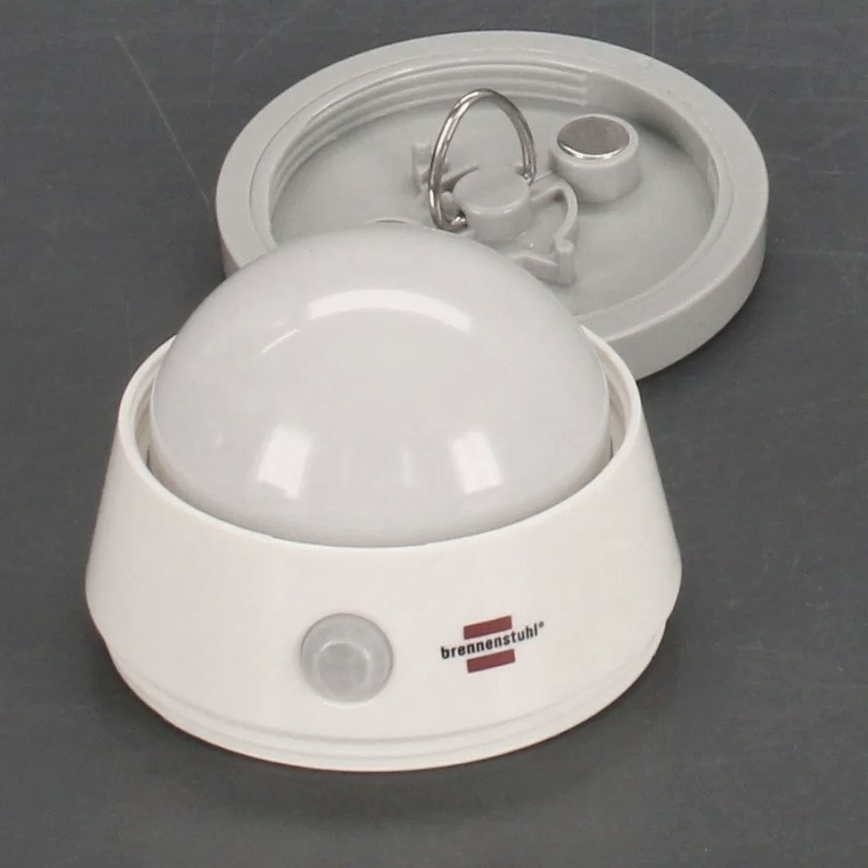 Brennenstuhl - Lampe d'orientation LED avec détecteur pohybu LED/3xAA 3000K