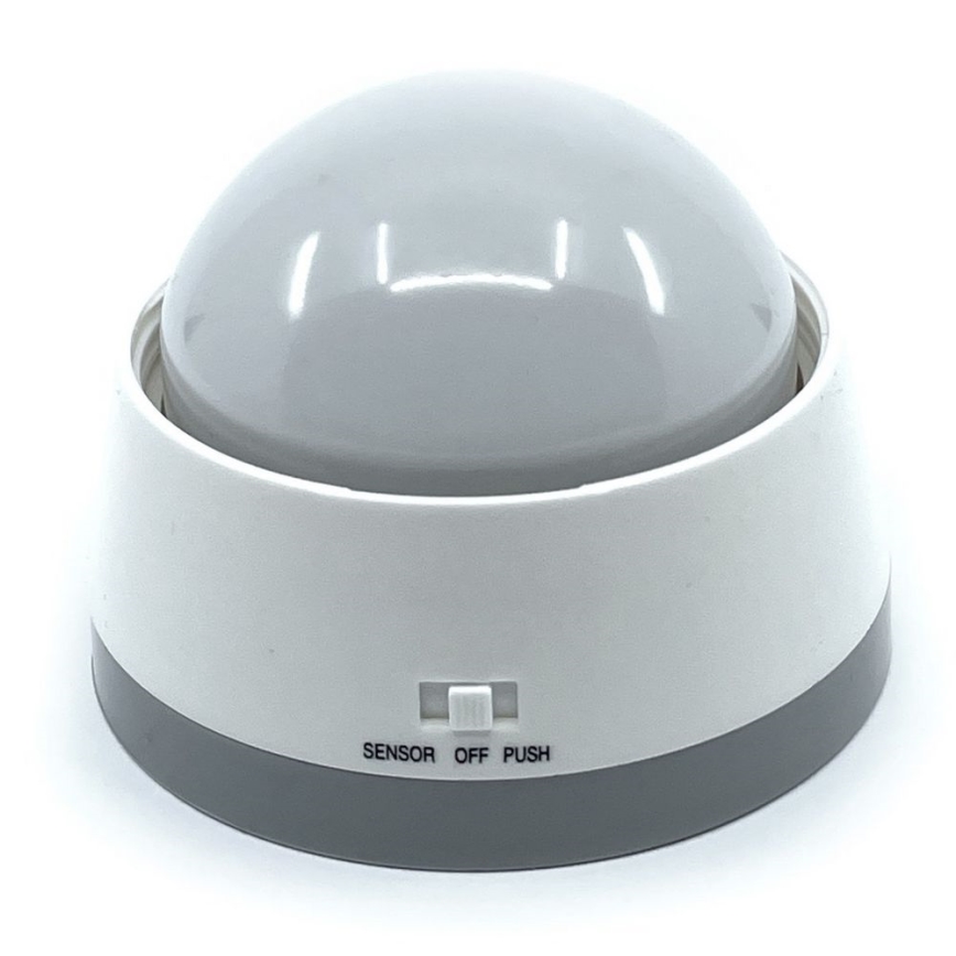 Brennenstuhl - Lampe d'orientation LED avec détecteur pohybu LED/3xAA 3000K