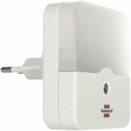 Brennenstuhl - Lampe d'orientation sur prise avec détecteur LED/0,85W/230V 3000K
