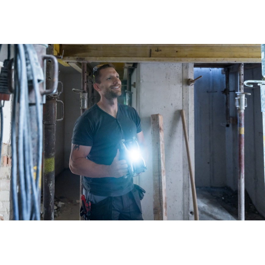 Brennenstuhl - Proiettore LED ricaricabile LED/15W/5V 5000 mAh IP65