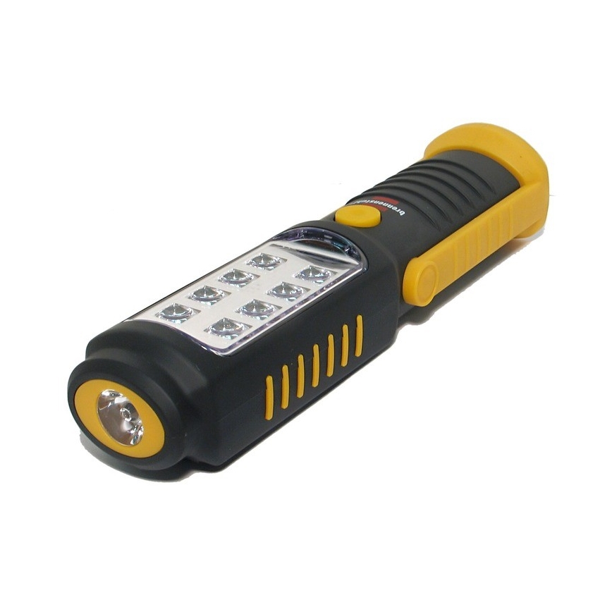 Brennenstuhl - Torcia da lavoro a LED LED/3xAA arancione