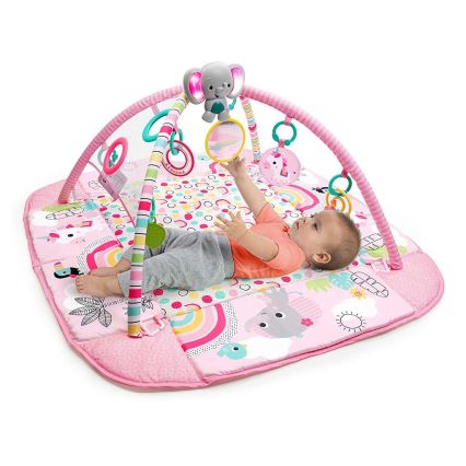 Bright Starts - Coperta per bambini per giocare 5in1 YOUR WAY BALL PLAY rosa