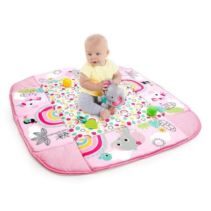 Bright Starts - Couverture pour bébé pour le jeu 5en1 YOUR WAY BALL PLAY rose