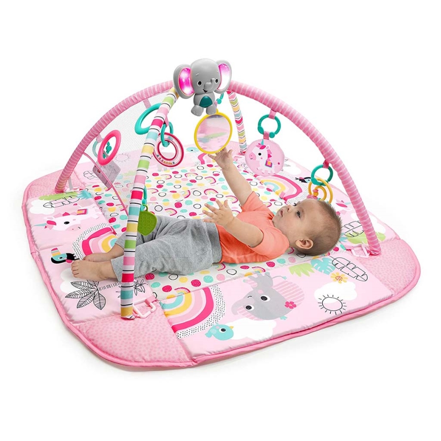 Bright Starts - Couverture pour bébé pour le jeu 5en1 YOUR WAY BALL PLAY rose