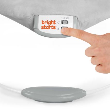 Bright Starts - Lettino vibrante per bambini con melodia MICKEY MOUSE 3xLR14