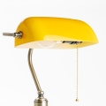 Brilagi - Abat-jour de rechange pour lampe de table BANK OFFICE orange