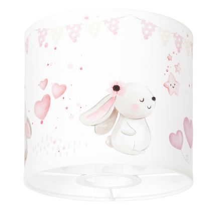 BRILAGI - Abat-jour universel BOBO E27 Ø 15 cm crème/motifs lapins