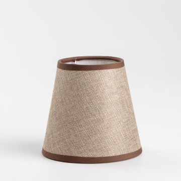 Brilagi - Abat-jour universel NUBILA E27 13x9 cm marron