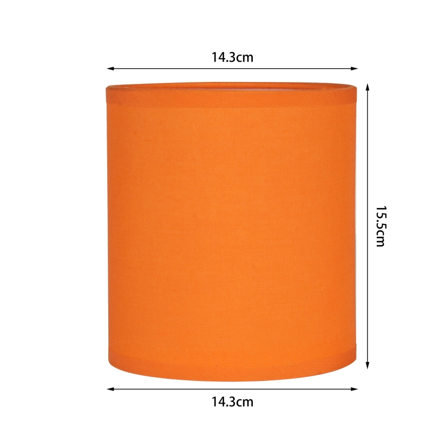 Brilagi - Abat-jour universel NUBILA E27 15,5x14 cm orange