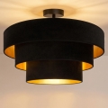Brilagi - Anbau-Deckenleuchte LUNETA 1xE27/60W/230V Ø 40 cm schwarz/gold