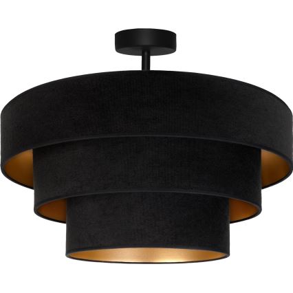 Brilagi - Anbau-Deckenleuchte LUNETA 1xE27/60W/230V Ø 40 cm schwarz/gold