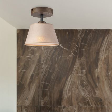Brilagi - Anbauleuchte ANTHONY 1xE14/60W/230V Eiche/beige