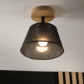 Brilagi - Anbauleuchte ANTHONY 1xE14/60W/230V Eiche/schwarz