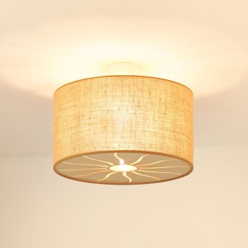Brilagi - Anbauleuchte COUNTRY ROLLER 1xE27/15W/230V d 45 cm beige
