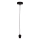 Brilagi - Anschlusskabel PARTY, 1x E27/60W/230V, Ø 10 cm, schwarz