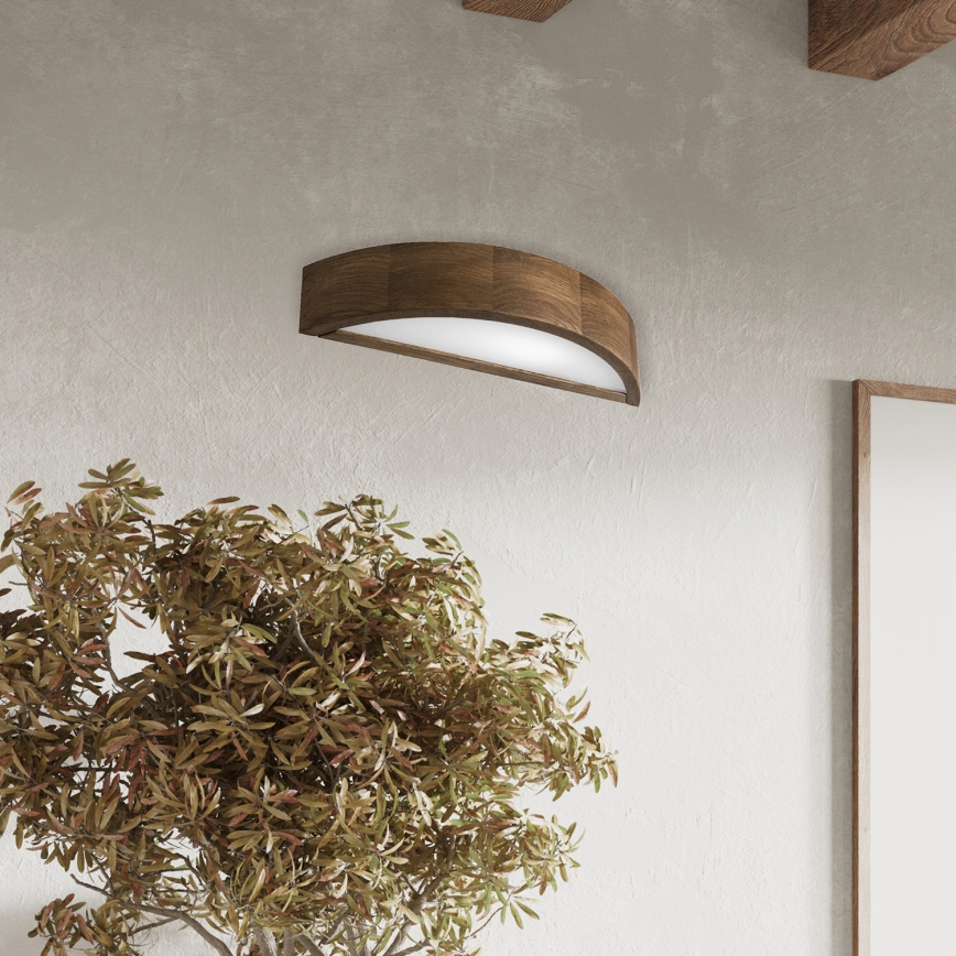 Brilagi - Applique a LED CARVALHO 1xE27/15W/230V rovere noce