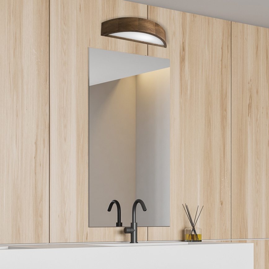 Brilagi - Applique a LED CARVALHO 1xE27/15W/230V rovere noce