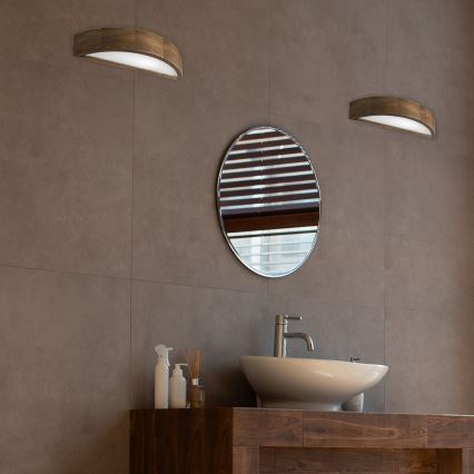 Brilagi - Applique a LED CARVALHO 1xE27/15W/230V rovere noce