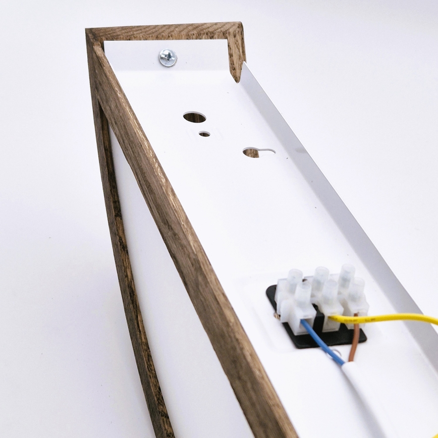 Brilagi - Applique a LED CARVALHO 1xE27/15W/230V rovere noce