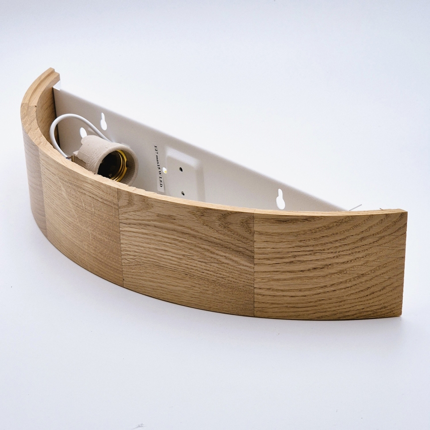 Brilagi - Applique a LED CARVALHO 1xE27/60W/230V quercia