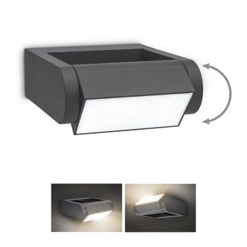 Brilagi - Applique a LED da esterno CROTONE LED/7W/230V antracite IP54