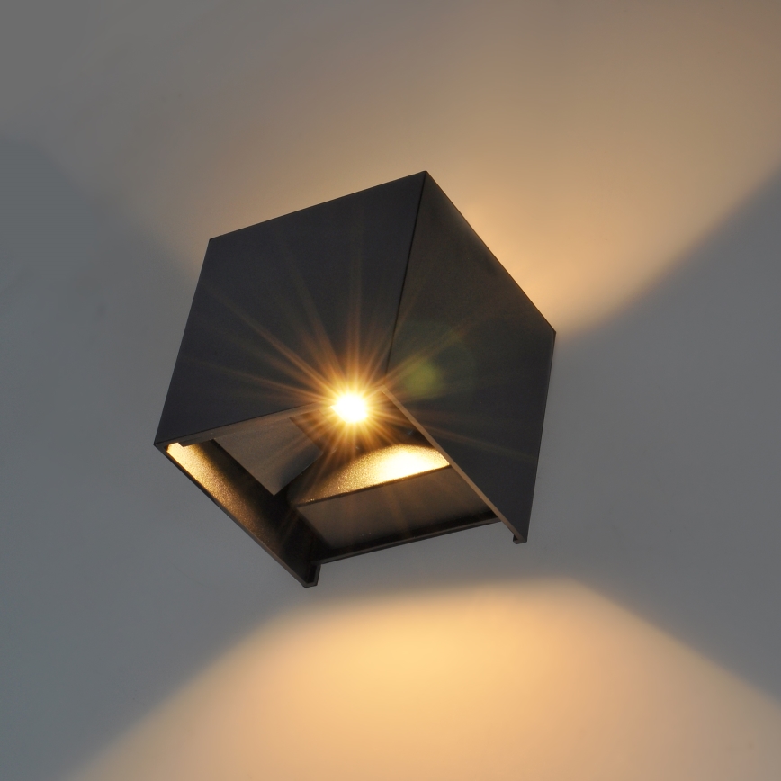 Brilagi - Applique a LED da esterno CUBE LED/6W/230V IP54