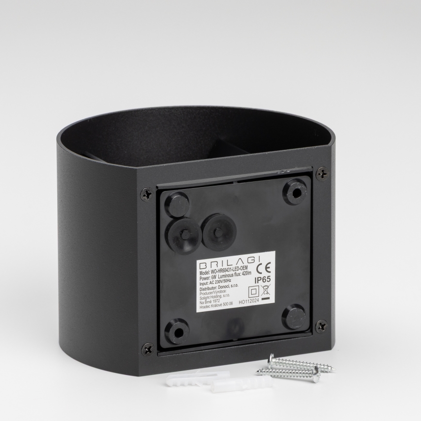 Brilagi - Applique a LED da esterno RONDO LED/6W/230V IP54