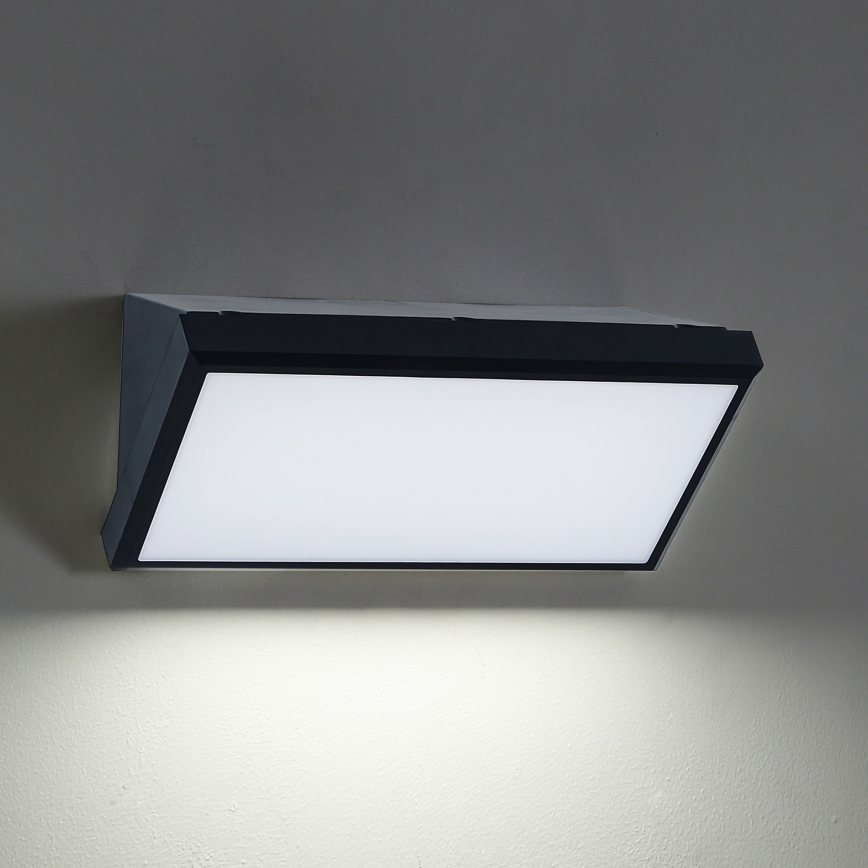 Brilagi - Applique a LED da esterno TRIANGLE LED/20W/230V nero IP65