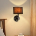 Brilagi - Applique a LED DAYA 1xE14/40W/230V + LED/3W nero