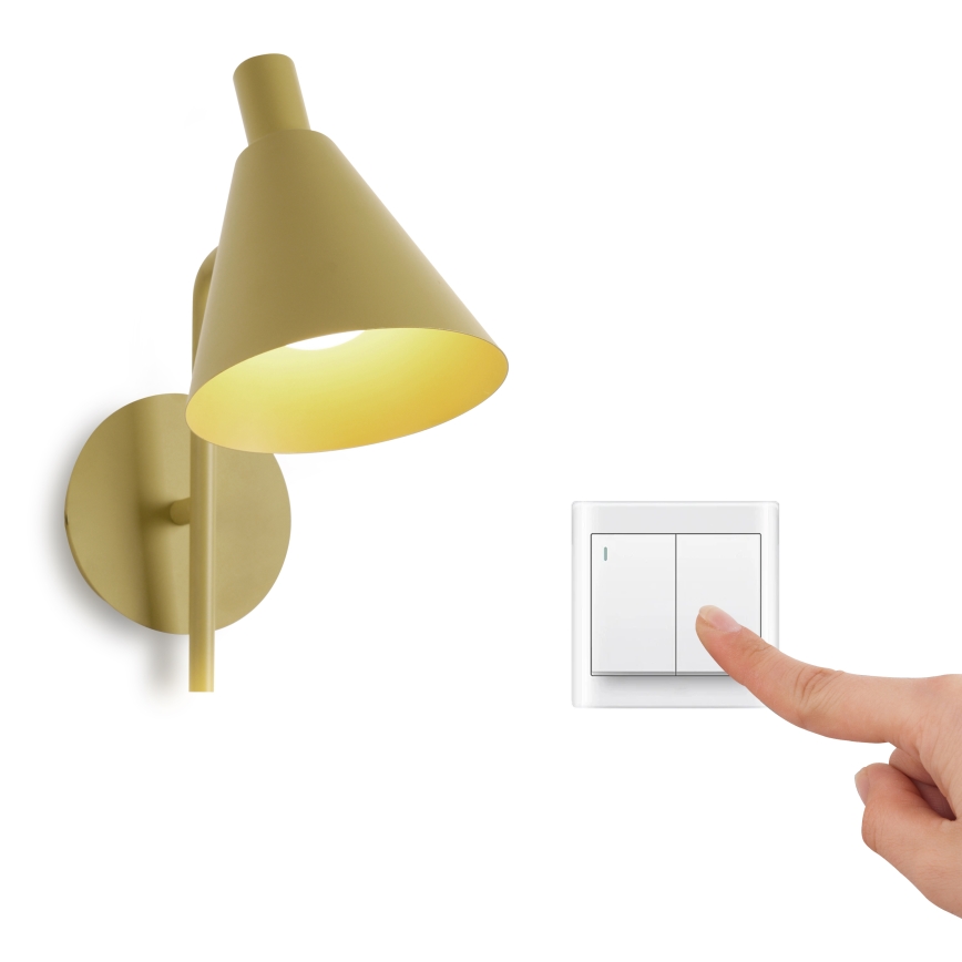Brilagi - Applique a LED LUCERA LED/3W/230V giallo