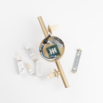 Brilagi - Applique a LED MILLA 3xG9/3W/230V oro/bianco