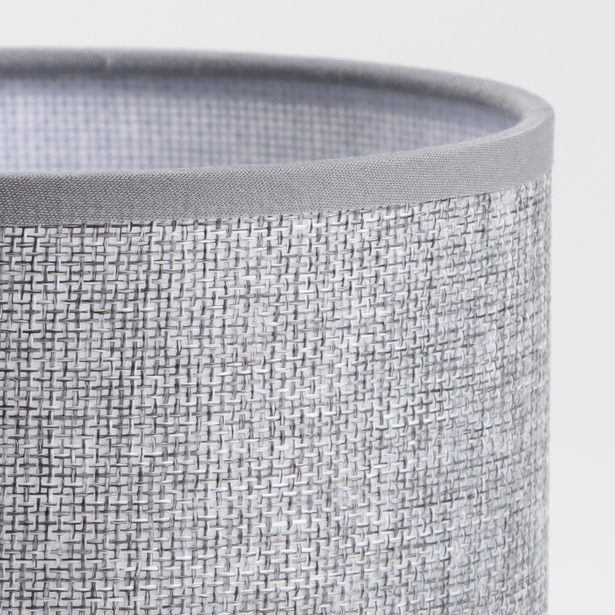 Brilagi - LED Lampada flessibile da muro NUBILA 1xE27/25W/230V + LED/3W bianco/grigio