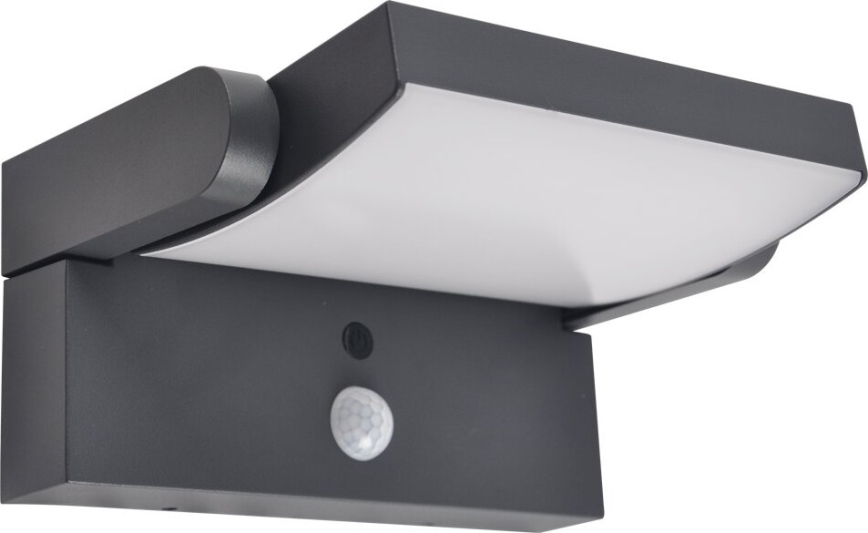 Brilagi - Applique a LED solare con sensore ANKLE LED/10W/3,7V 3000K IP65 antracite