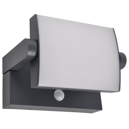 Brilagi - Applique a LED solare con sensore ANKLE LED/10W/3,7V 4000K IP65 antracite