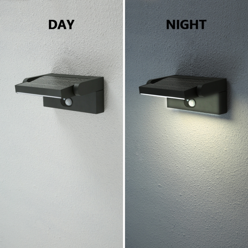 Brilagi - Applique a LED solare con sensore ANKLE LED/3,5W/3,7V IP54