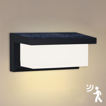 Brilagi - Applique a LED solare con sensore BRICKY LED/5W/6V IP65