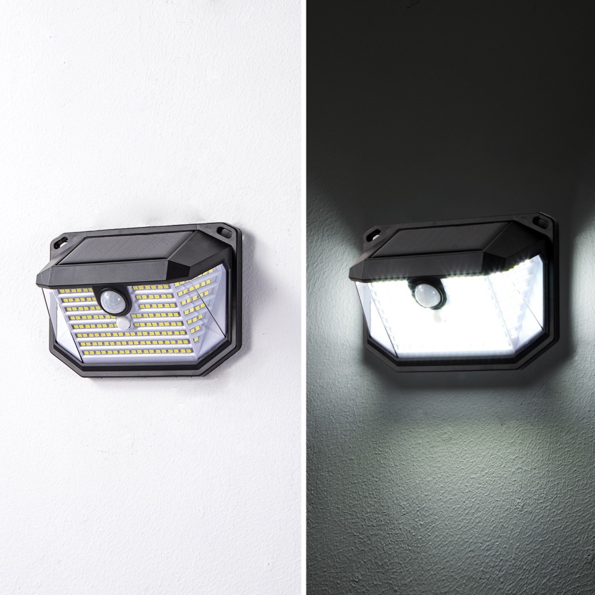 Brilagi - Applique a LED solare con sensore WALLIE LED/4W/5,5V 6500K IP65