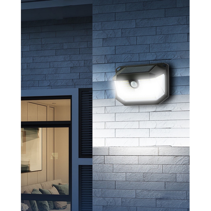 Brilagi - Applique a LED solare con sensore WALLIE LED/4W/5,5V 6500K IP65