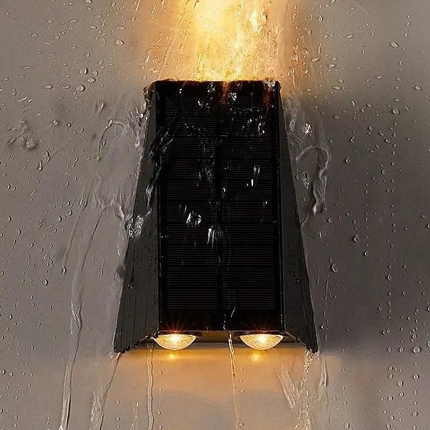 Brilagi - Applique a LED solare PYRAMID LED/2W/3,2V IP54