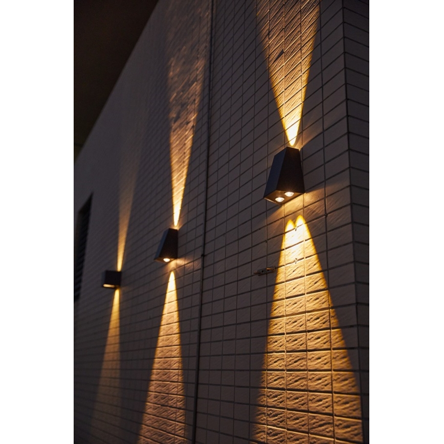 Brilagi - Applique a LED solare PYRAMID LED/2W/3,2V IP54