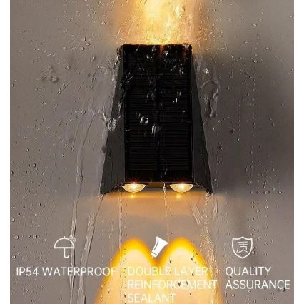 Brilagi - Applique a LED solare PYRAMID LED/2W/3,2V IP54