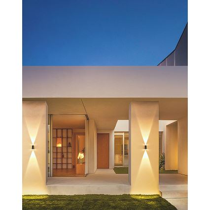 Brilagi - Applique a LED solare PYRAMID LED/2W/3,2V IP54